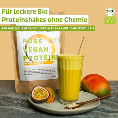 Bio Veganes Proteinpulver Mango ohne Soja - Ironwave