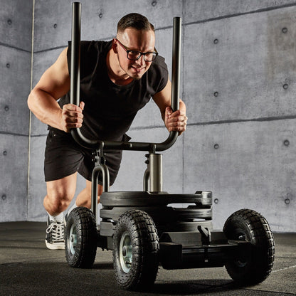 Pain Train - Patented Resistance Sled on wheels - Ironwave