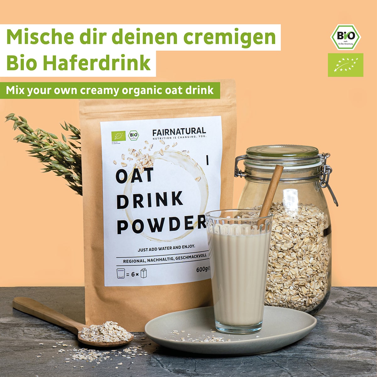 Bio Hafermilch Pulver - Ironwave