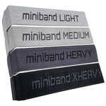 Miniband Set - 4 flexible mini Fitnessbands - Ironwave