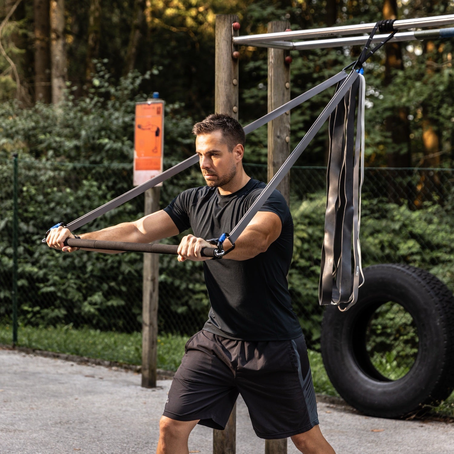 NEW VERSION! Powerband Trainer 2.0 - 200kg of Resistance - Ironwave