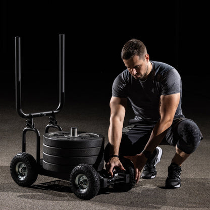 Pain Train - Patented Resistance Sled on wheels - Ironwave