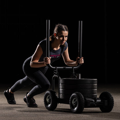 Pain Train - Patented Resistance Sled on wheels - Ironwave