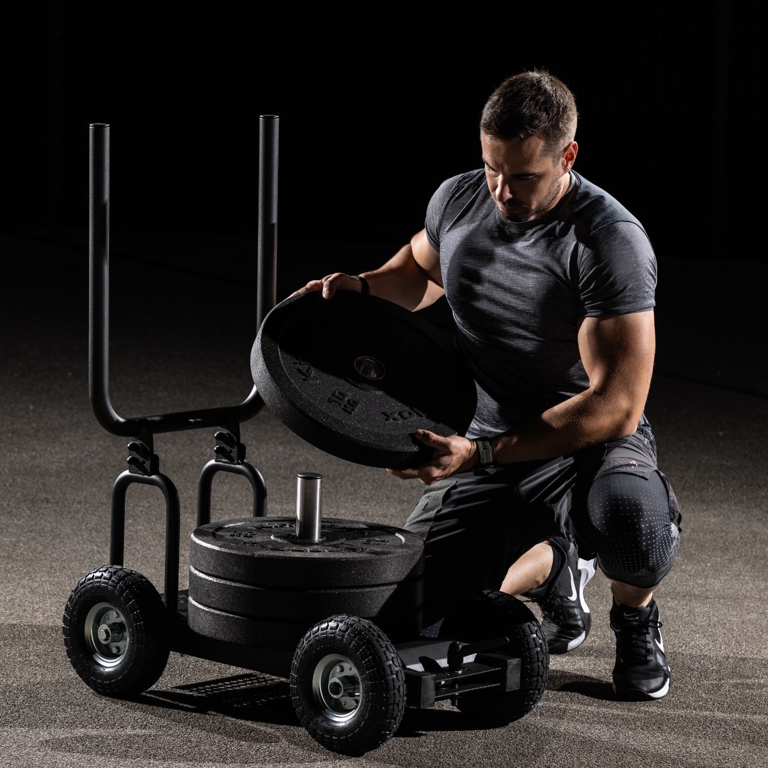 Pain Train - Patented Resistance Sled on wheels - Ironwave