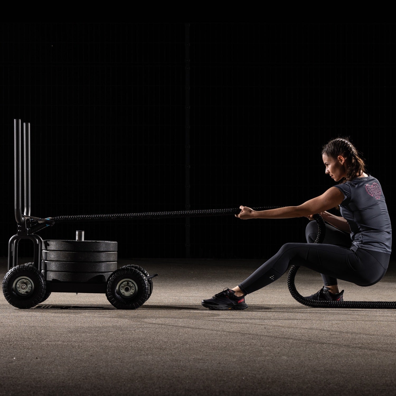 Pain Train - Patented Resistance Sled on wheels - Ironwave