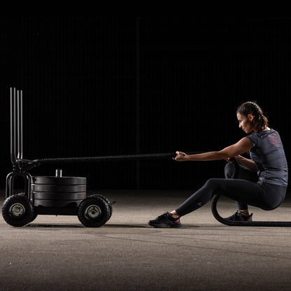 Pain Train - Patented Resistance Sled on wheels - Ironwave