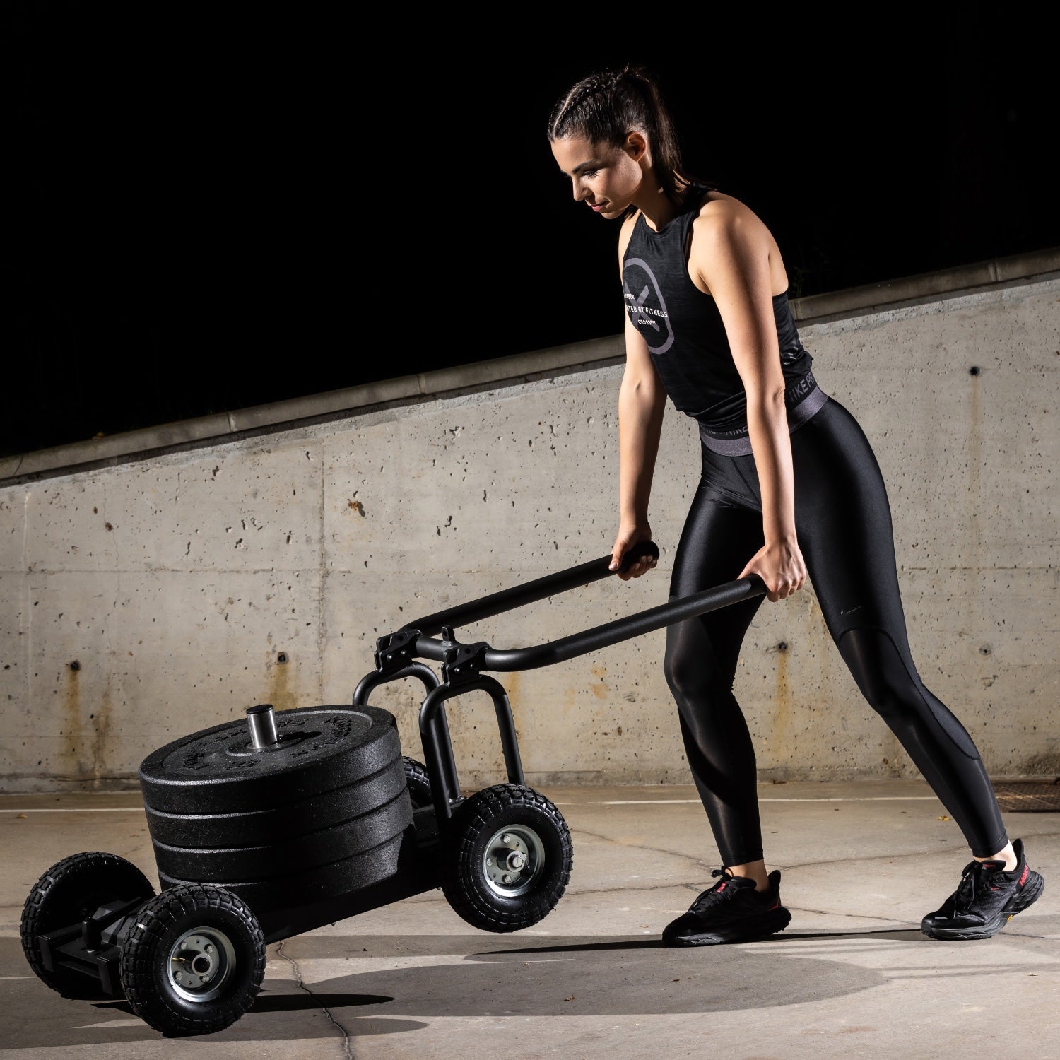 Pain Train - Patented Resistance Sled on wheels - Ironwave