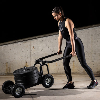 Pain Train - Patented Resistance Sled on wheels - Ironwave