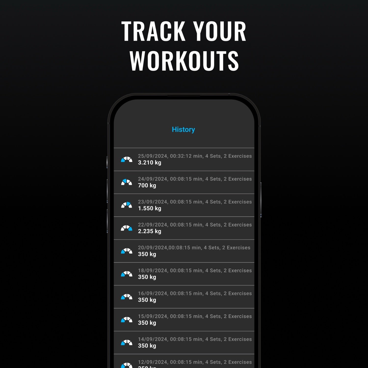 Powrlink Light - Measure Fitness up to 600 kg - Ironwave